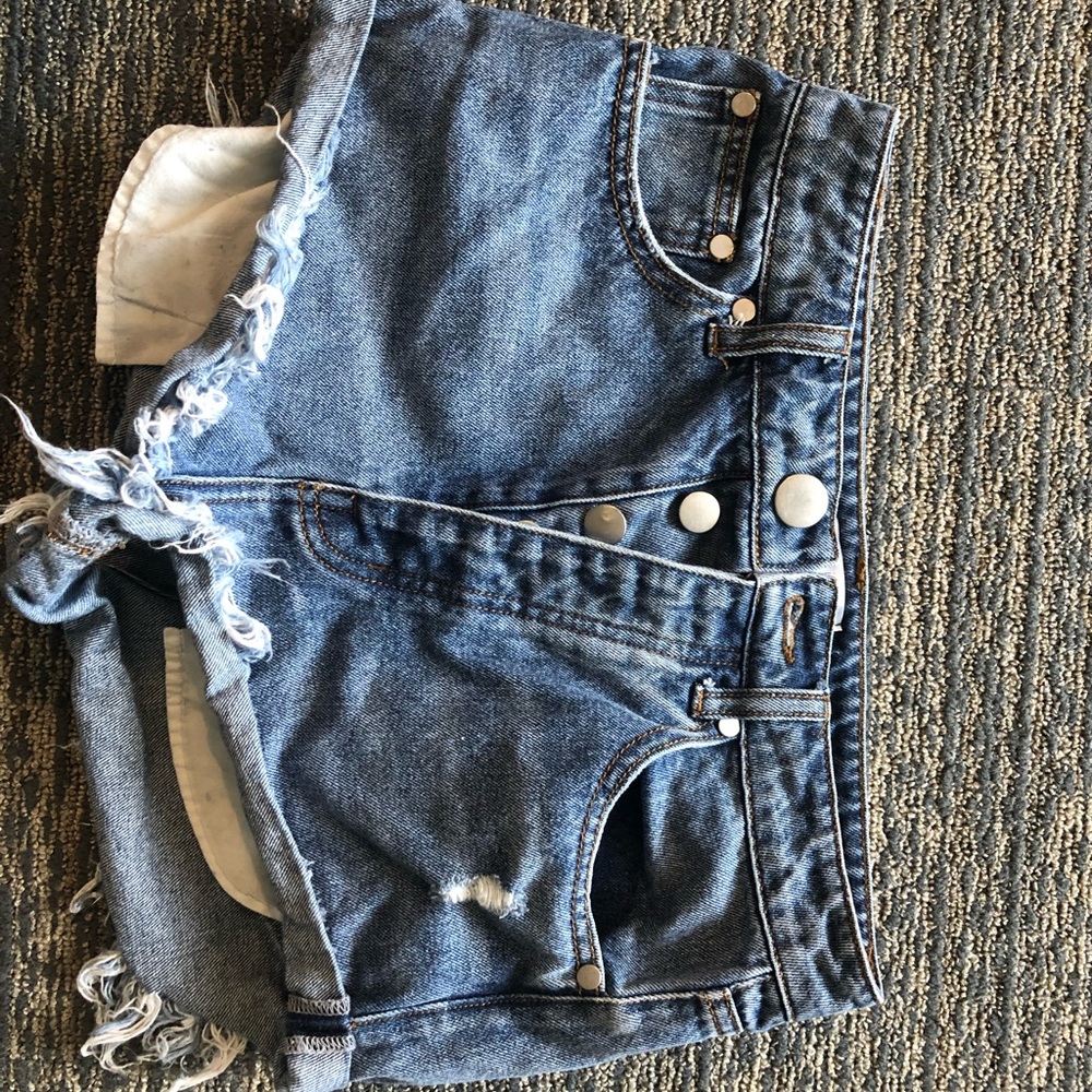Jean shorts